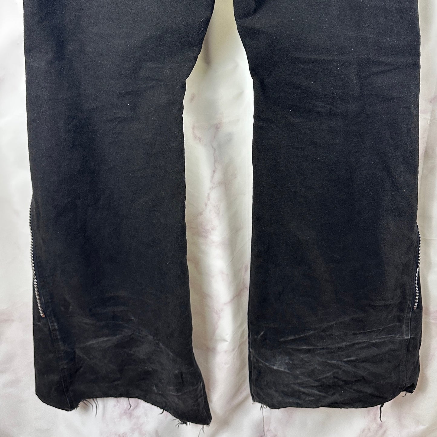 Rick Owens F/W23 Luxor Black Bolan Banana Pants
