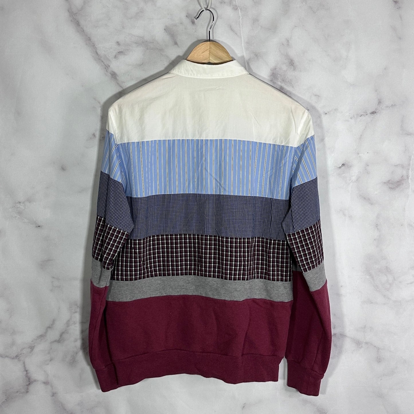 Kris Van Assche A/W13 Hybrid Color Block Longsleeve