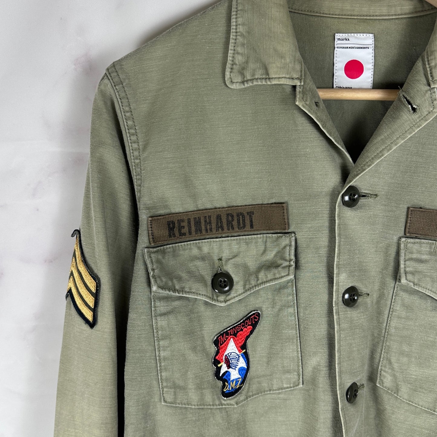 Markaware Japan Green US Military Field Jacket