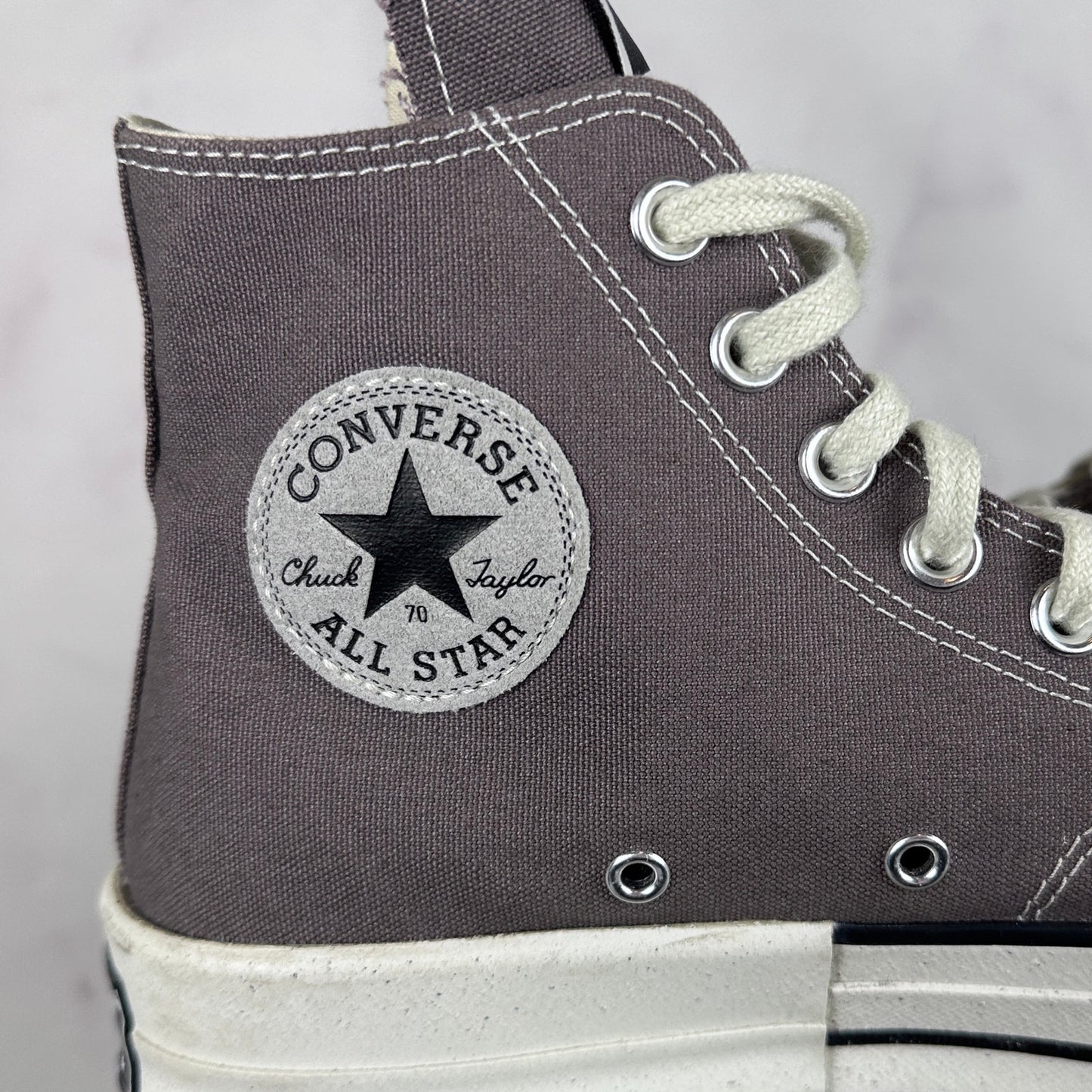 Converse x Rick Owens DRKSHDW TURBODRK Chuck Taylor All Star 70 High Iron