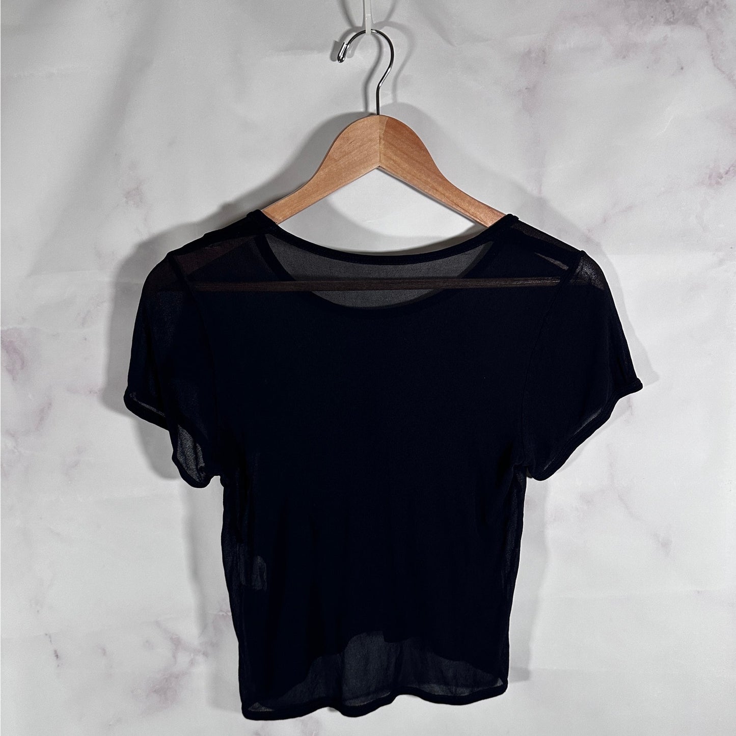 Comme des Garçons Archive AD1993 Black Mesh Tee