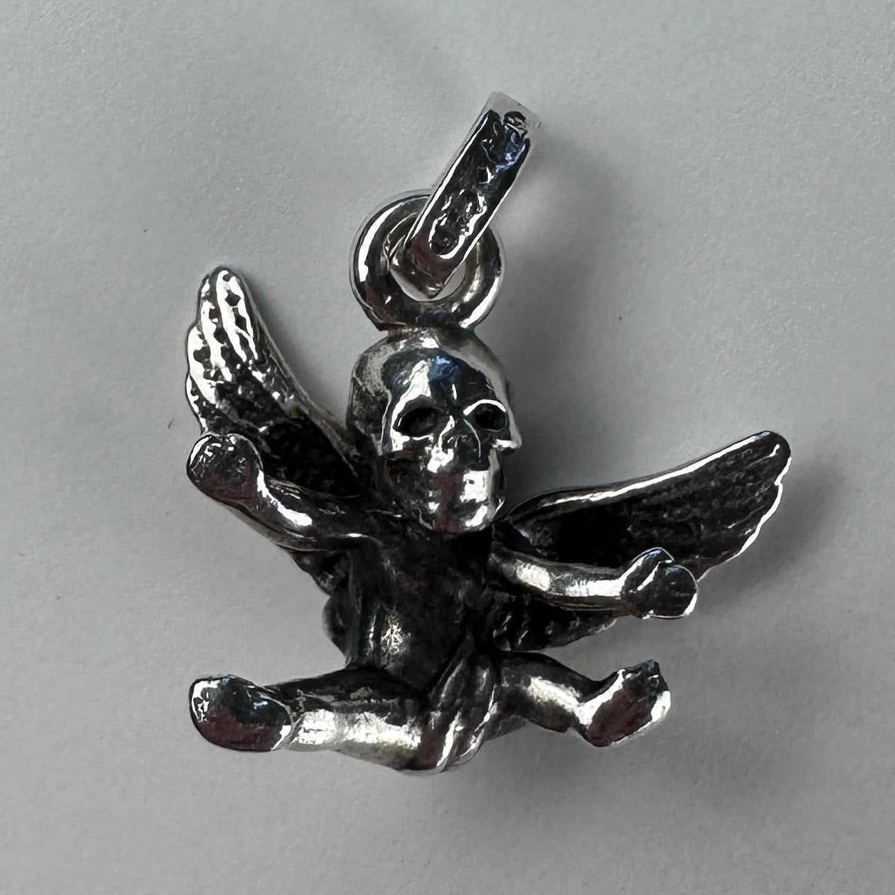 Chrome Hearts Joe Foti Miss Lerlene Tiny Silver Pendant & Chain