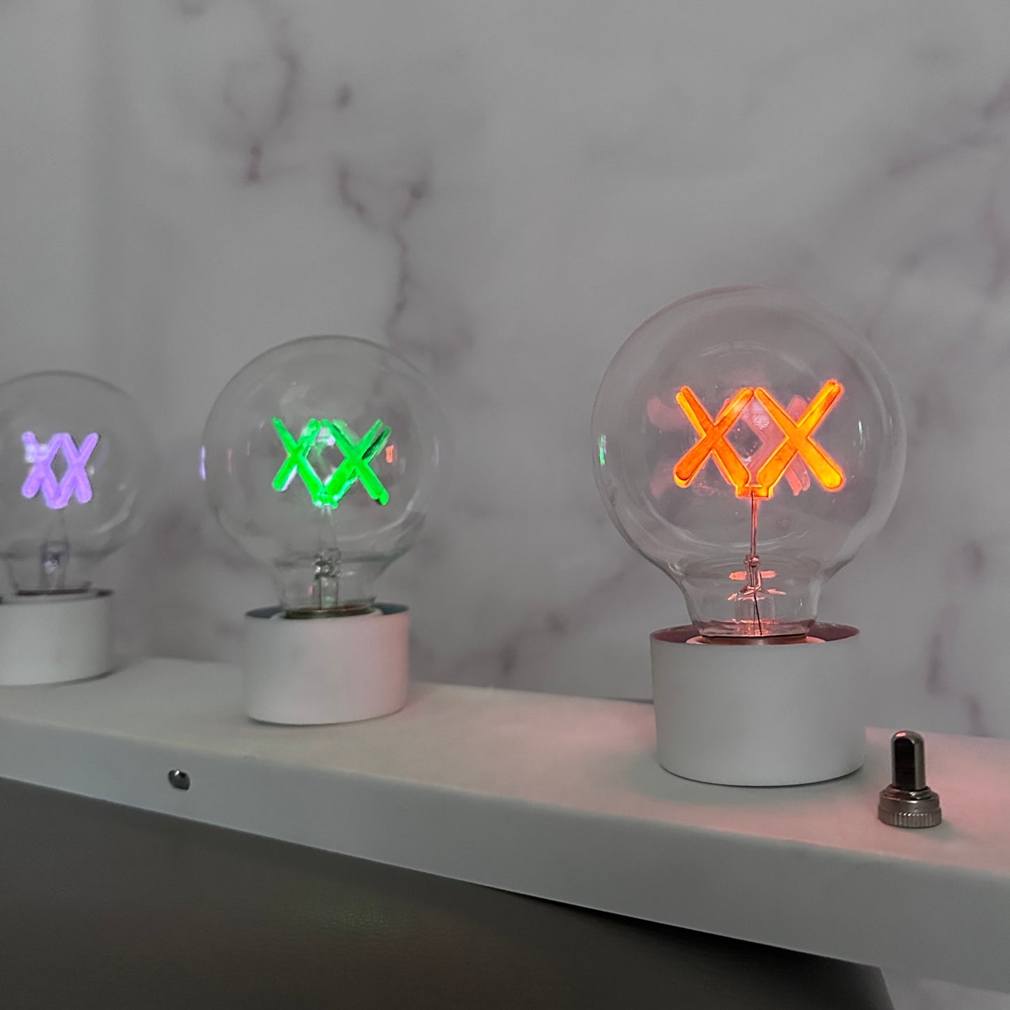 Kaws x The Standard Hotel Light Bulb Set (3)