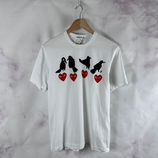 Comme des Garçons Play Birds Parfums Tee
