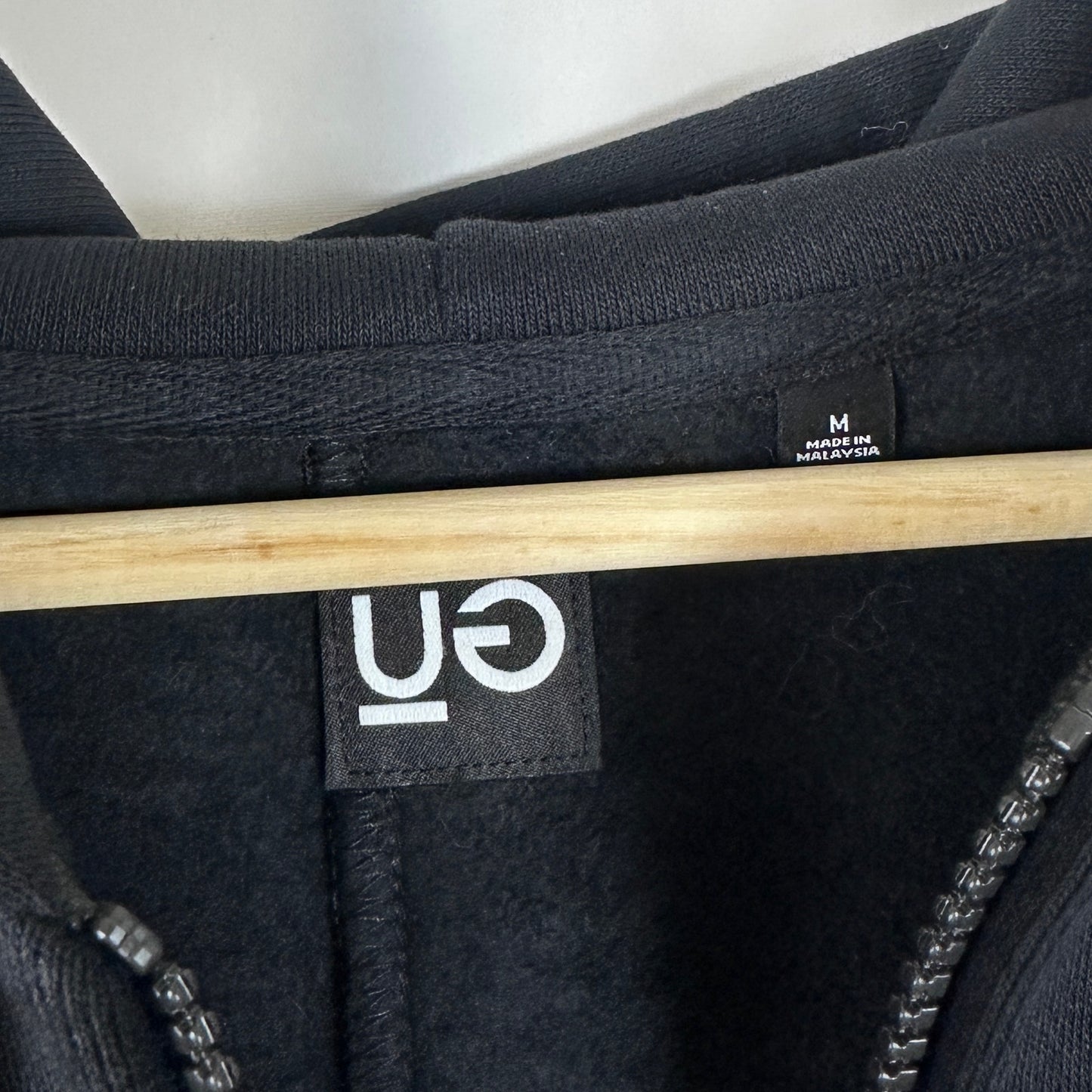 Undercover GU Heavyweight Zip-Up Hoodie