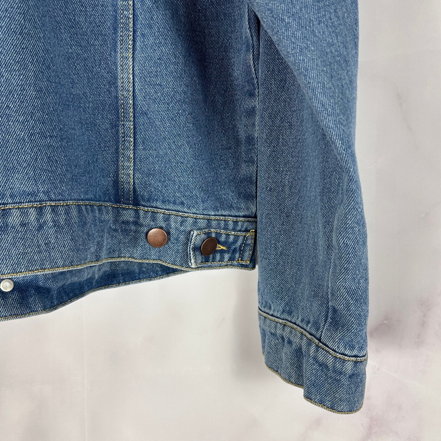 Paccbet RASSVET Embroidered Denim Trucker Jacket