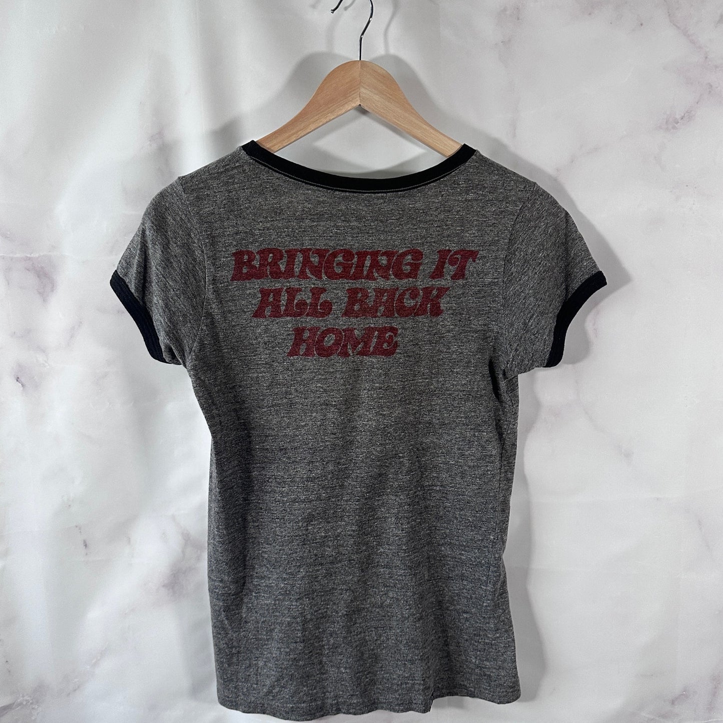Hysteric Glamour Workwear Heather Grey Ringer Tee