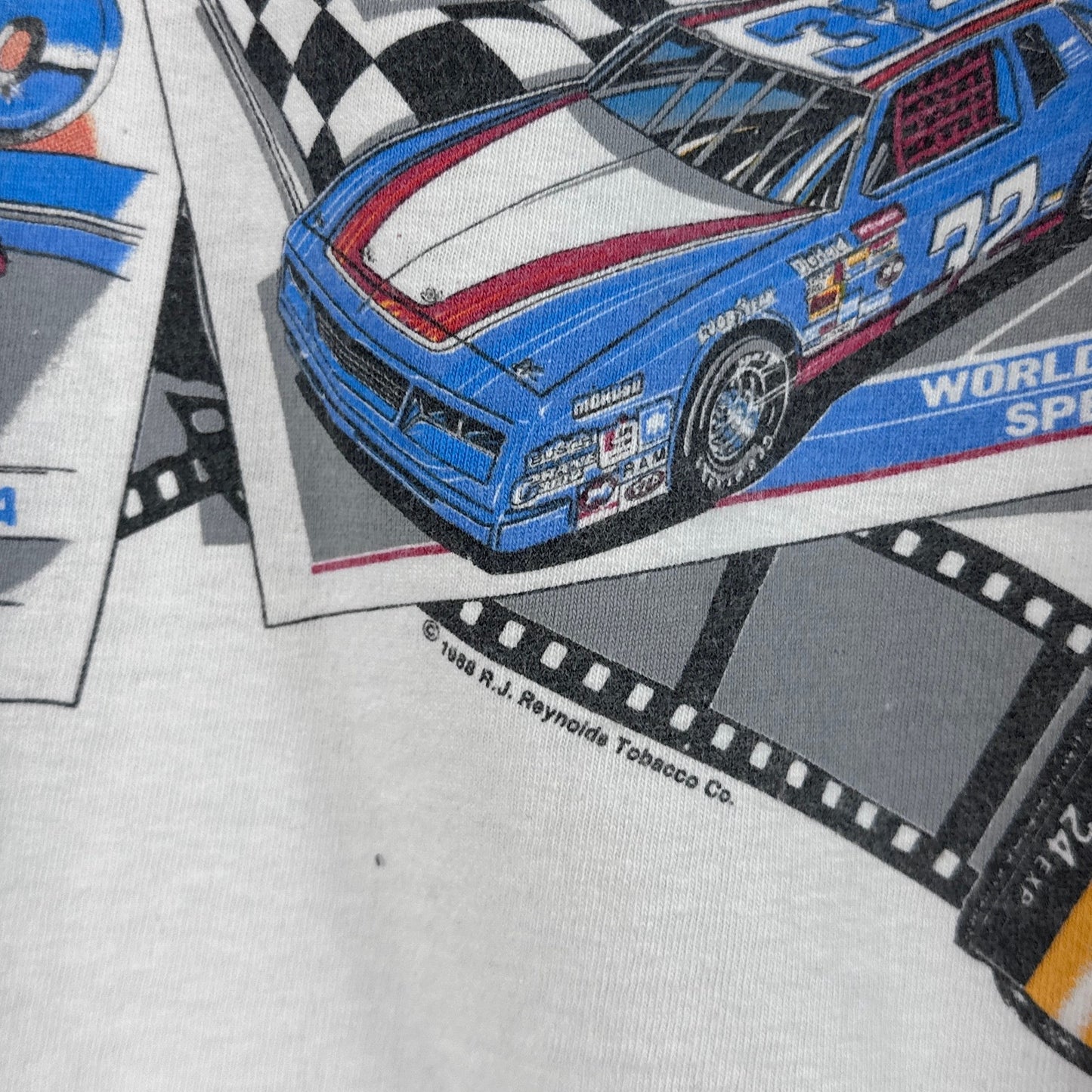 Vintage 80s Winston Million NASCAR Graphic Tee