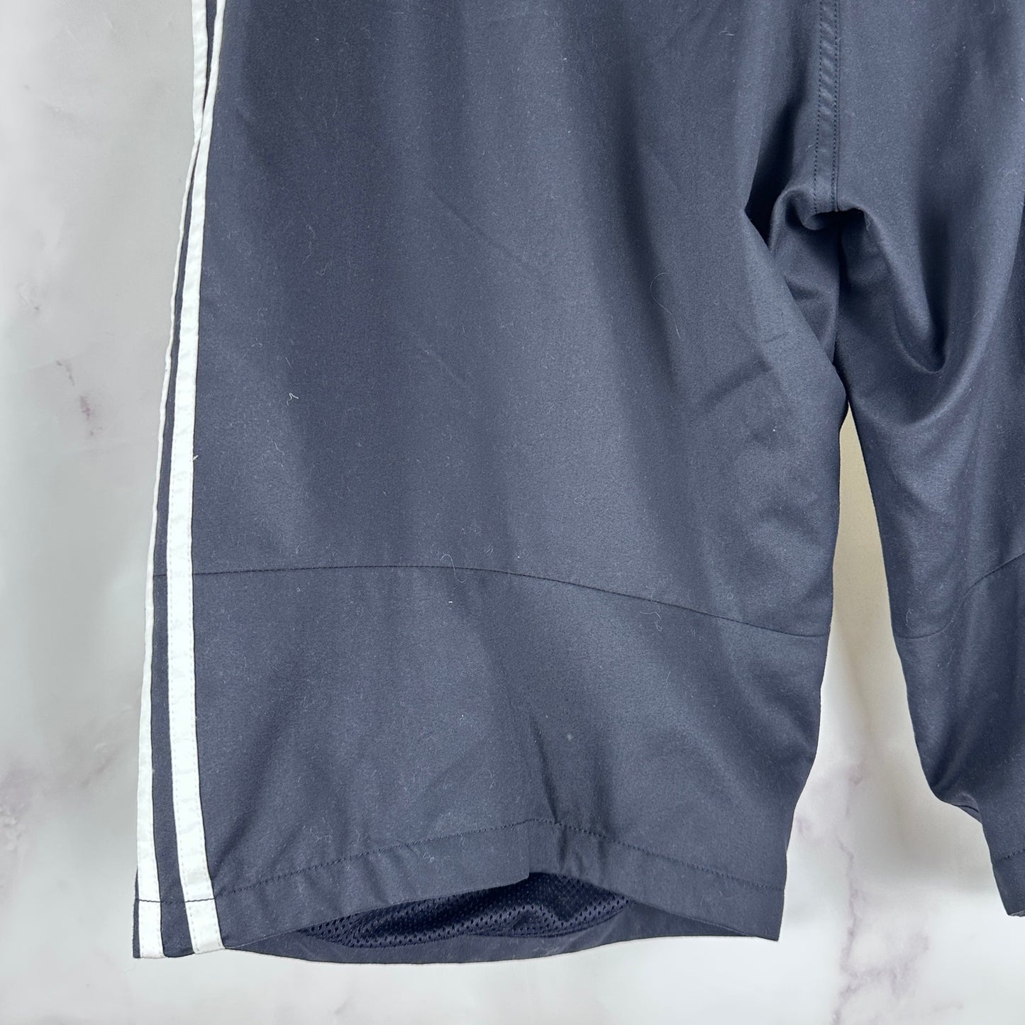 Balenciaga x Adidas Black Stripe Long Trunk Shorts