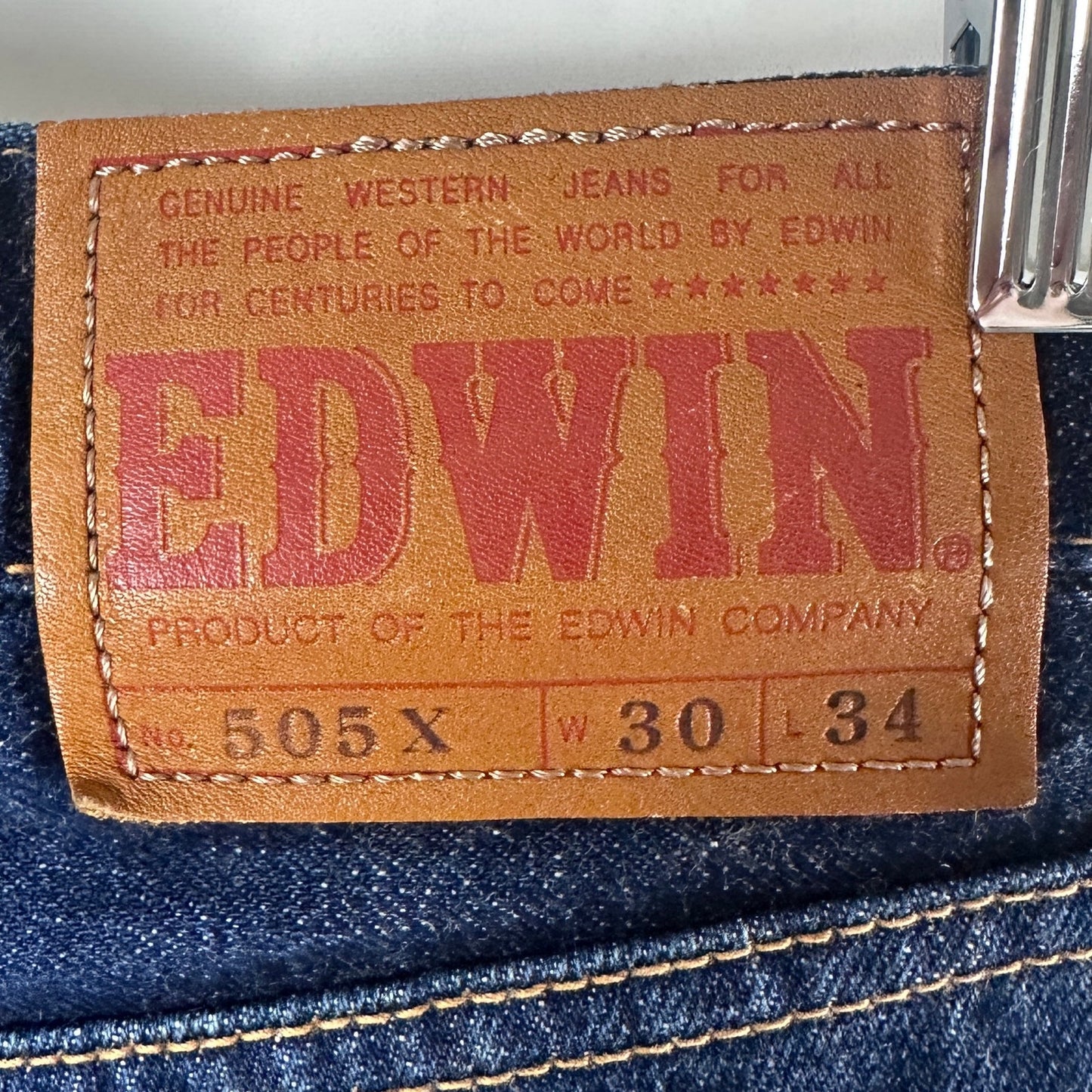 Edwin Selvedge Japanese 505X Denim