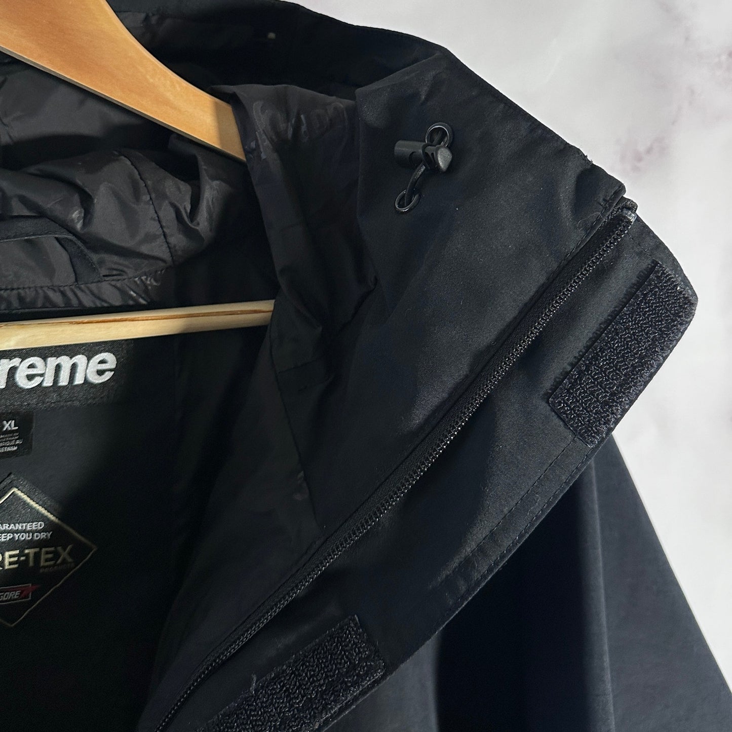 Supreme Black GORE-TEX Anorak Jacket S/S24