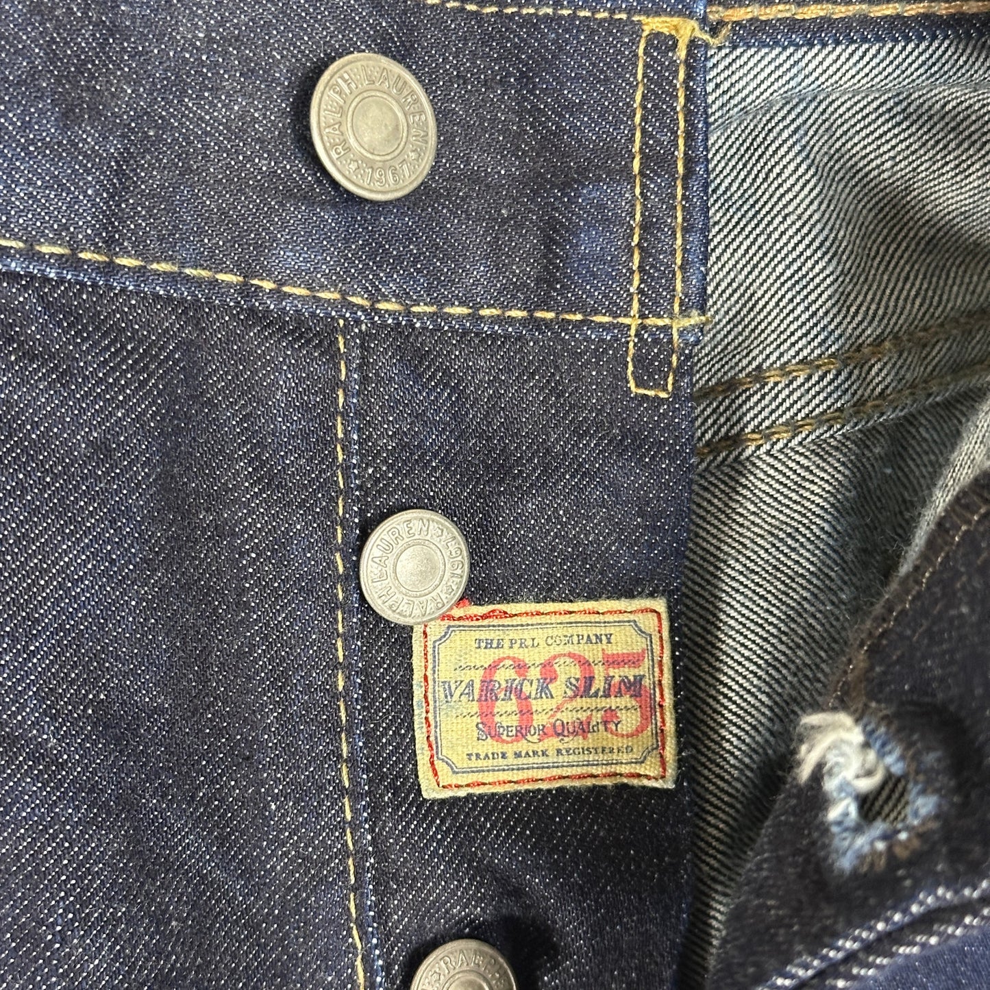 Polo Ralph Lauren PRL 867 Raw Selvedge Denim