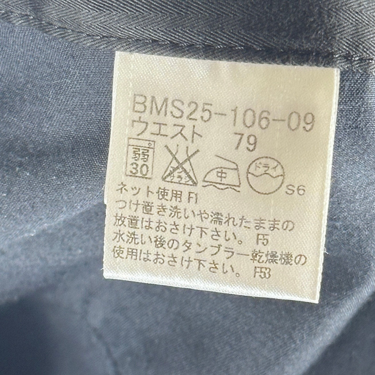 Burberry Black Label Striped Cargo Pants