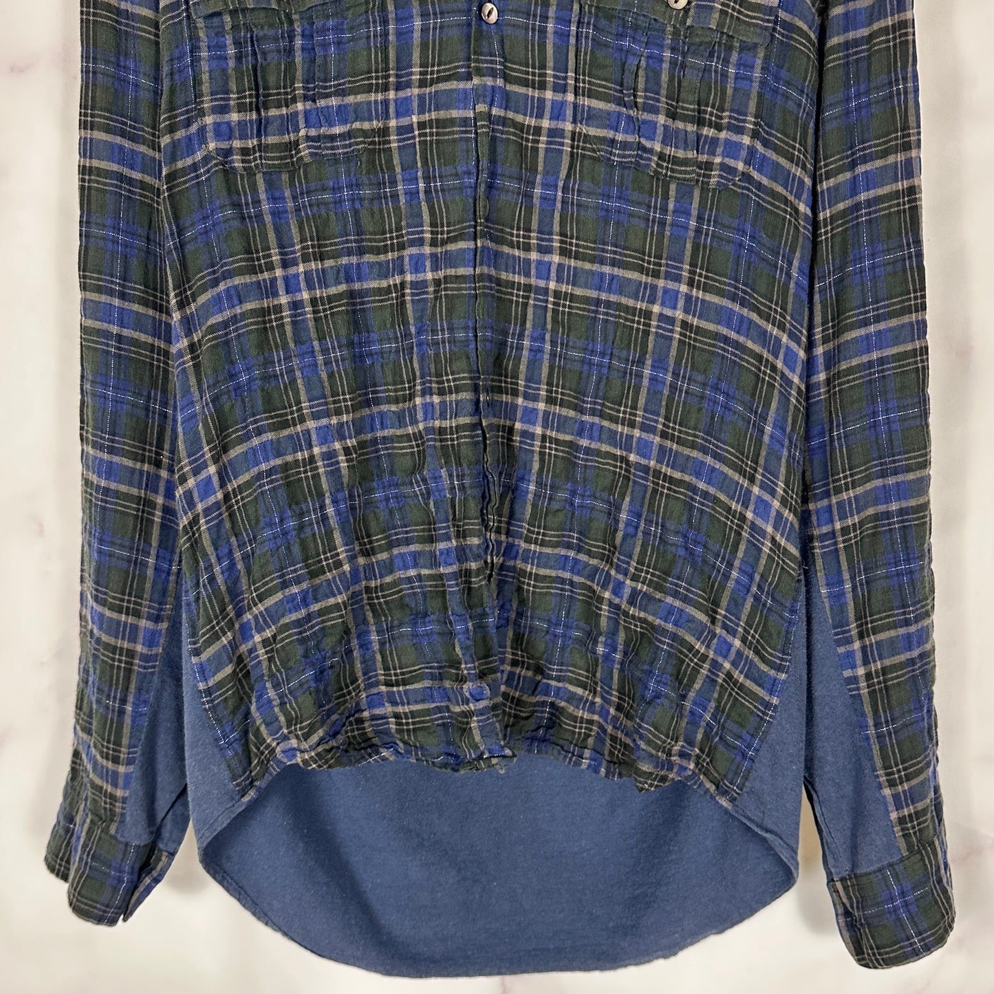Undercover S/S07 Hybrid Bleeding Rose Flannel Shirt
