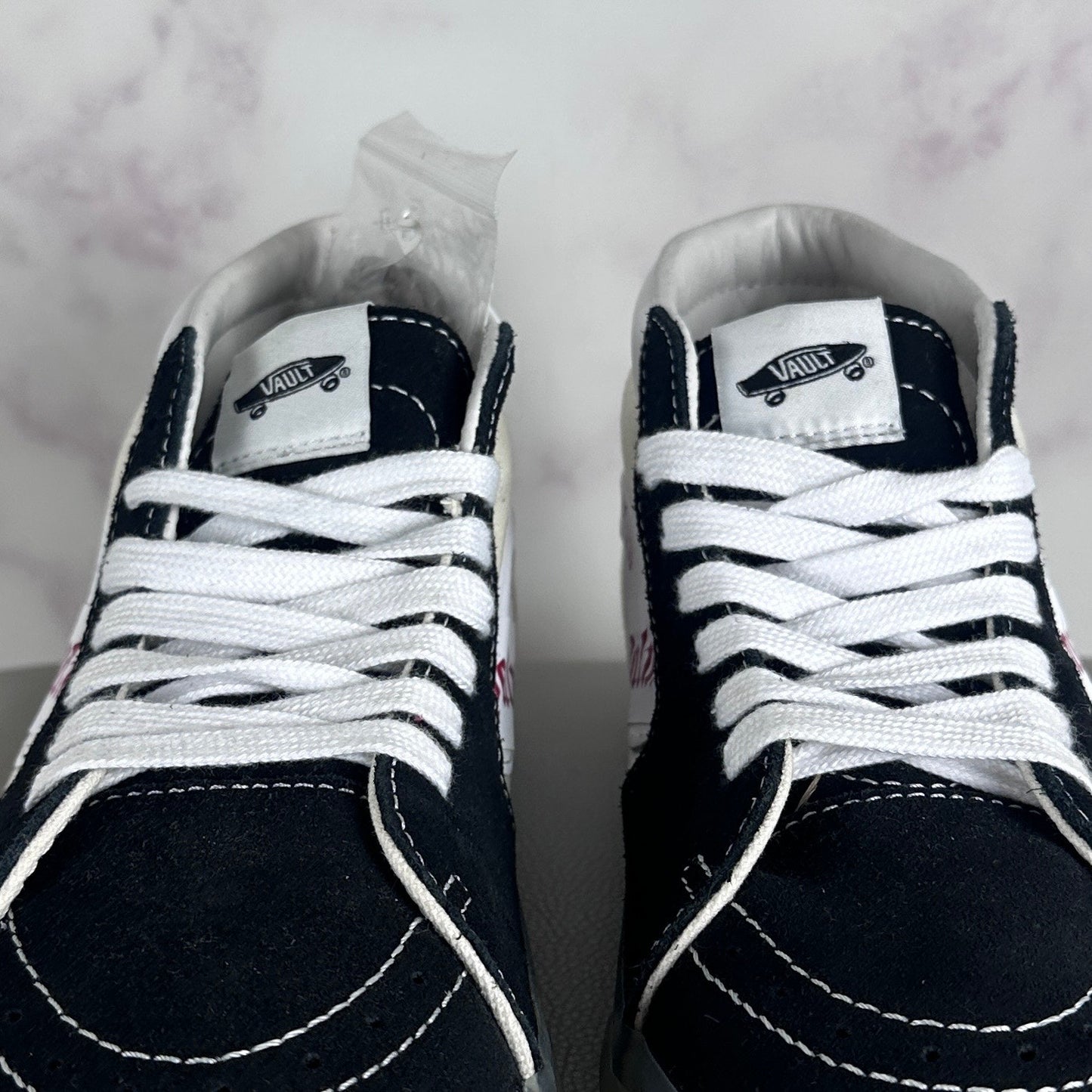 Vans x Palm Angels Sk8 Mid-LX Black White