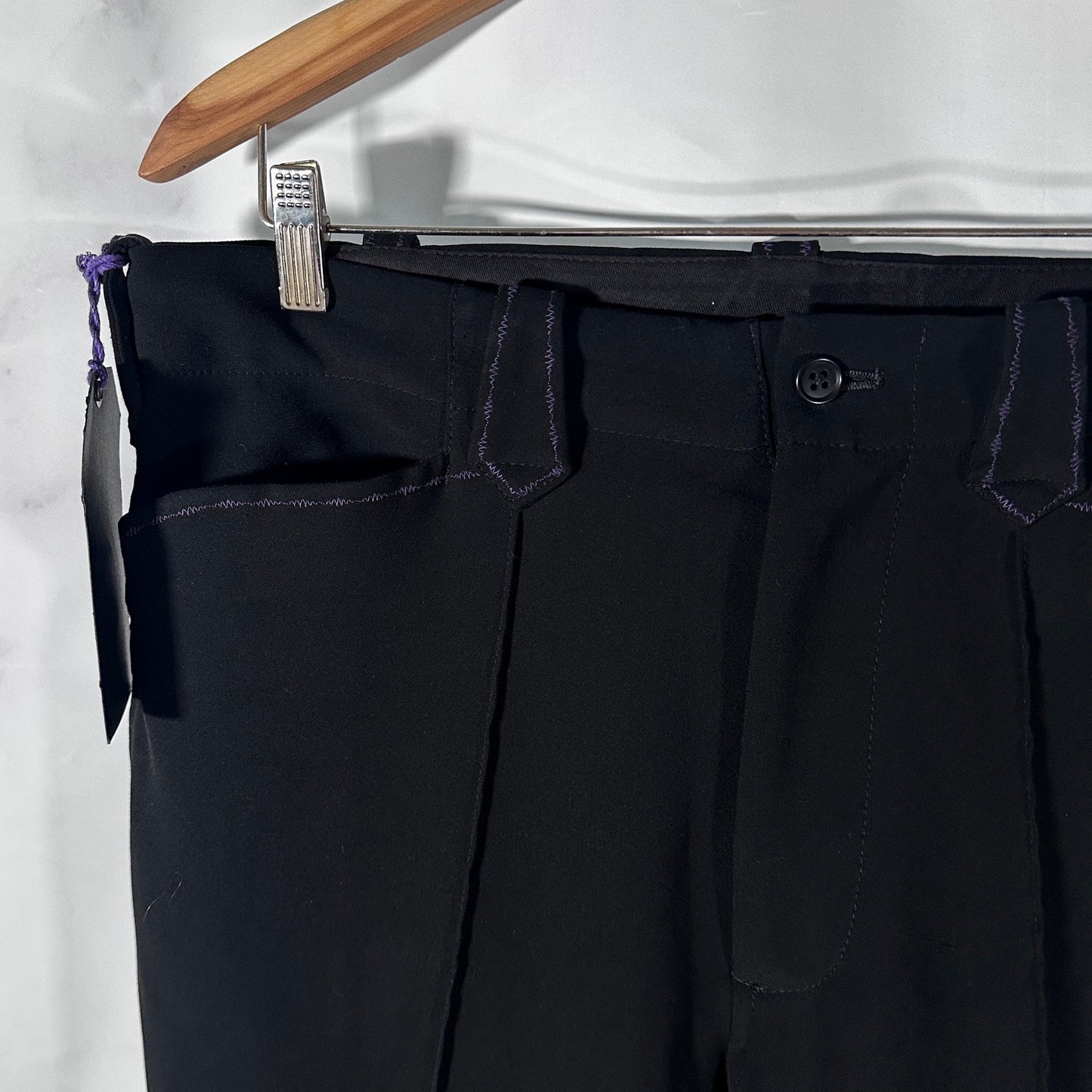 Needles Black Western Leisure Boot Cut Pants