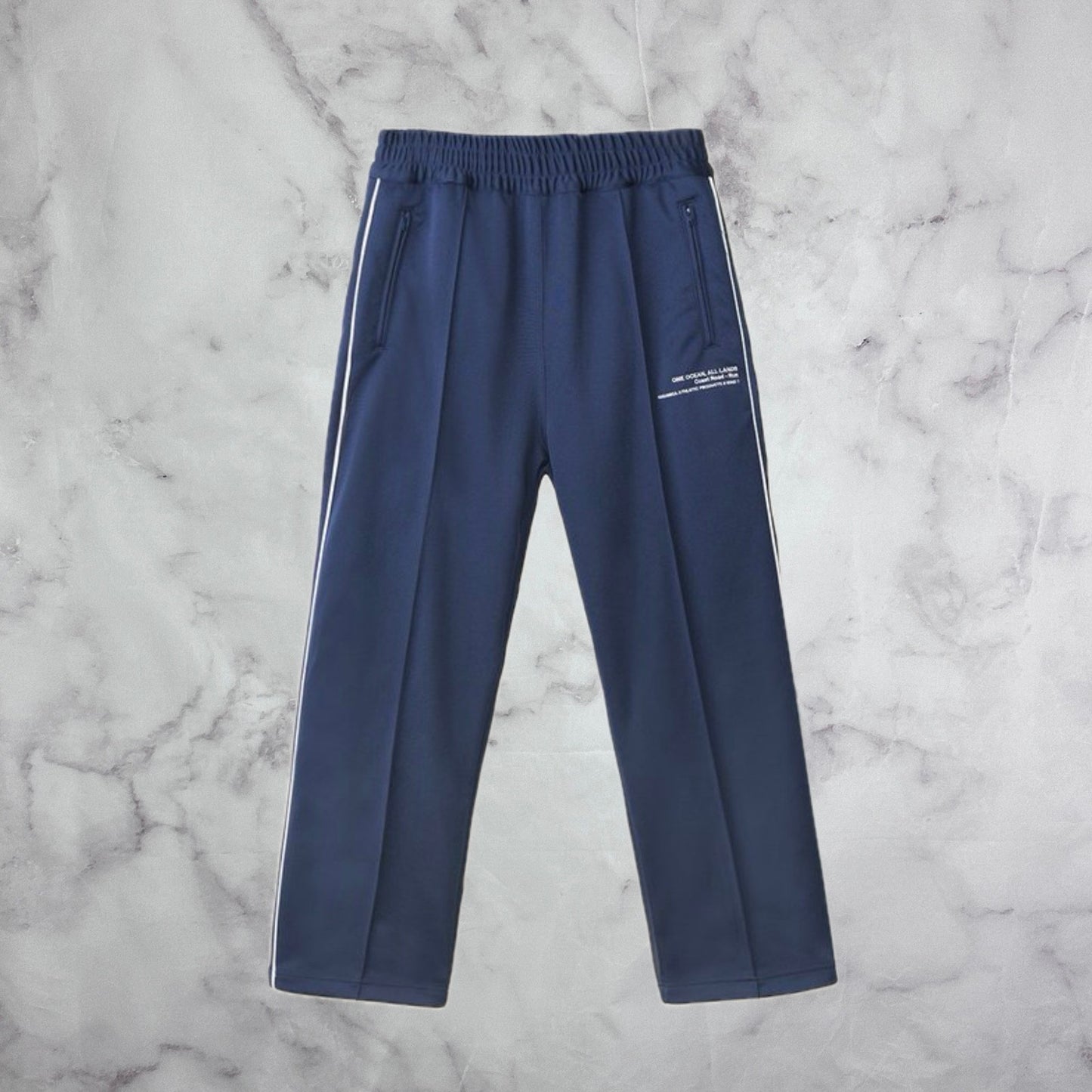 Nanamica Navy Blue Coast Road Track Pants
