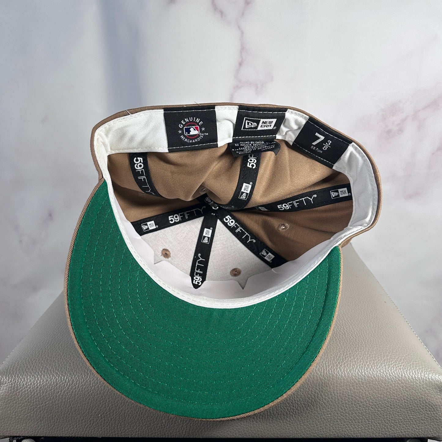 New Era Houston Astros 59Fifty Tan Fitted Hat