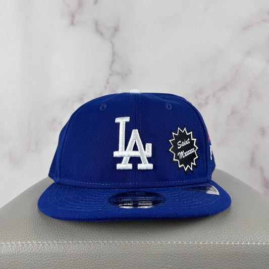 Saint Michael x MLB x New Era Blue LA Dodgers SnapBack Hat
