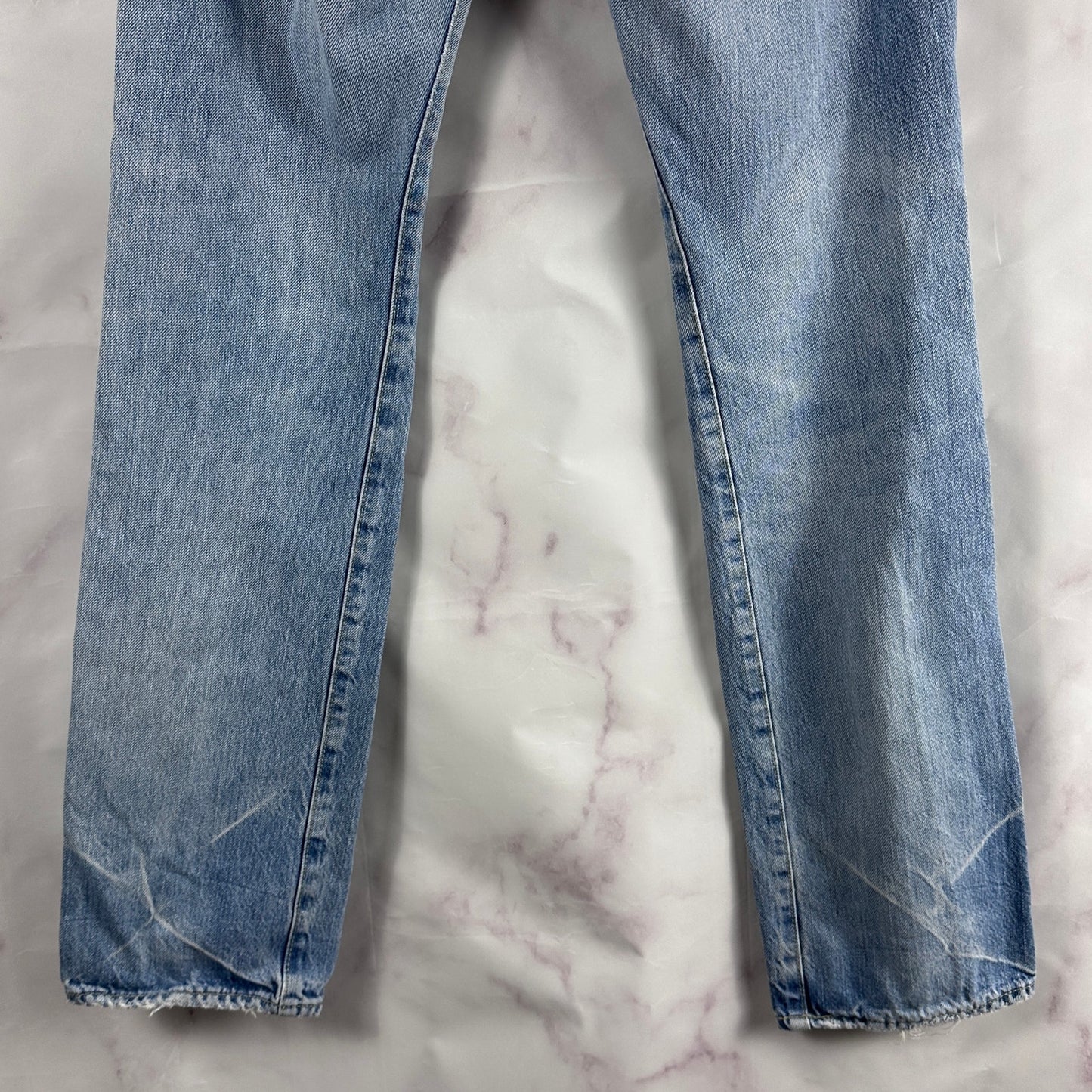 Hysteric Glamour Selvedge Repaired Light Wash Denim