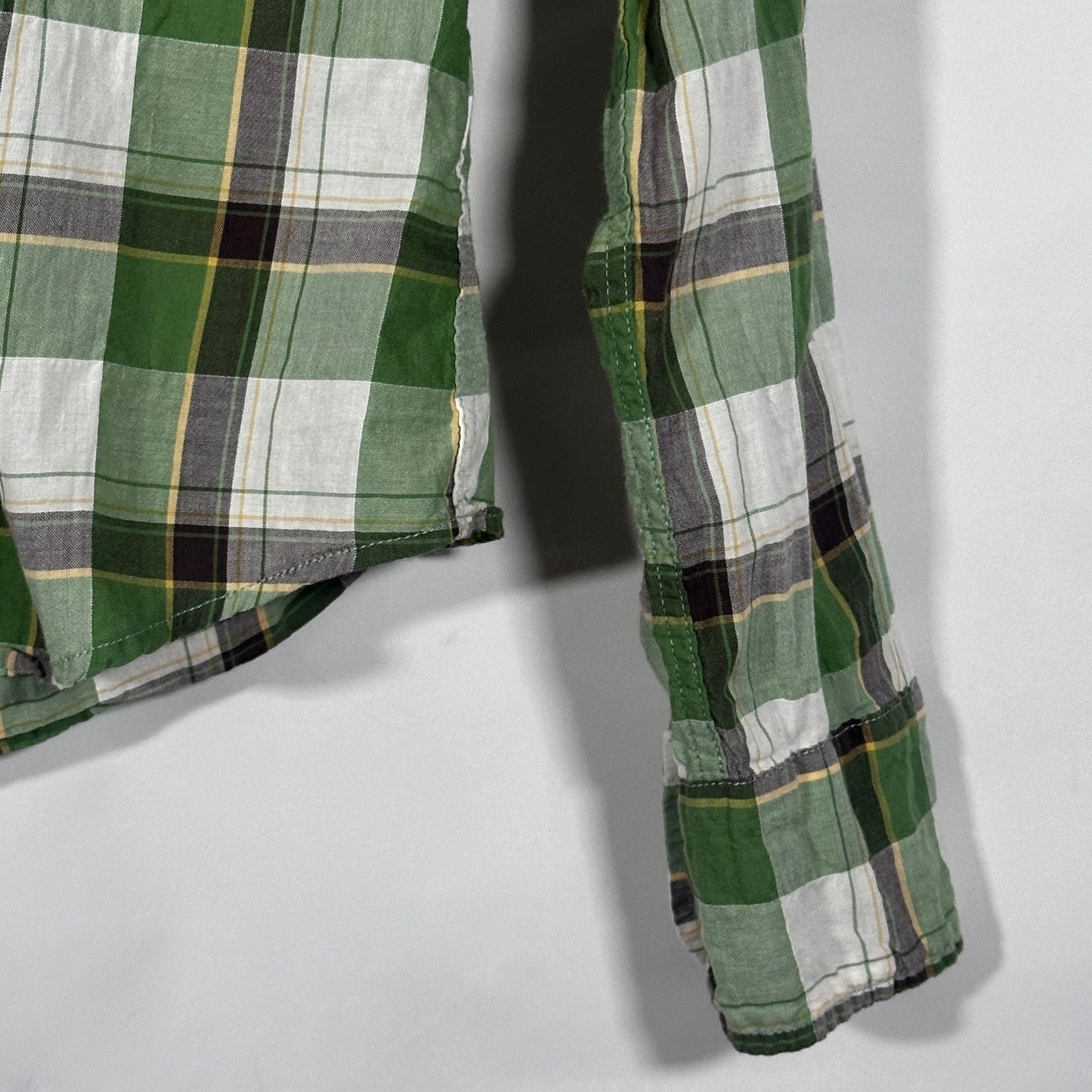 Hysteric Glamour Green/White Plaid Cherry Flannel