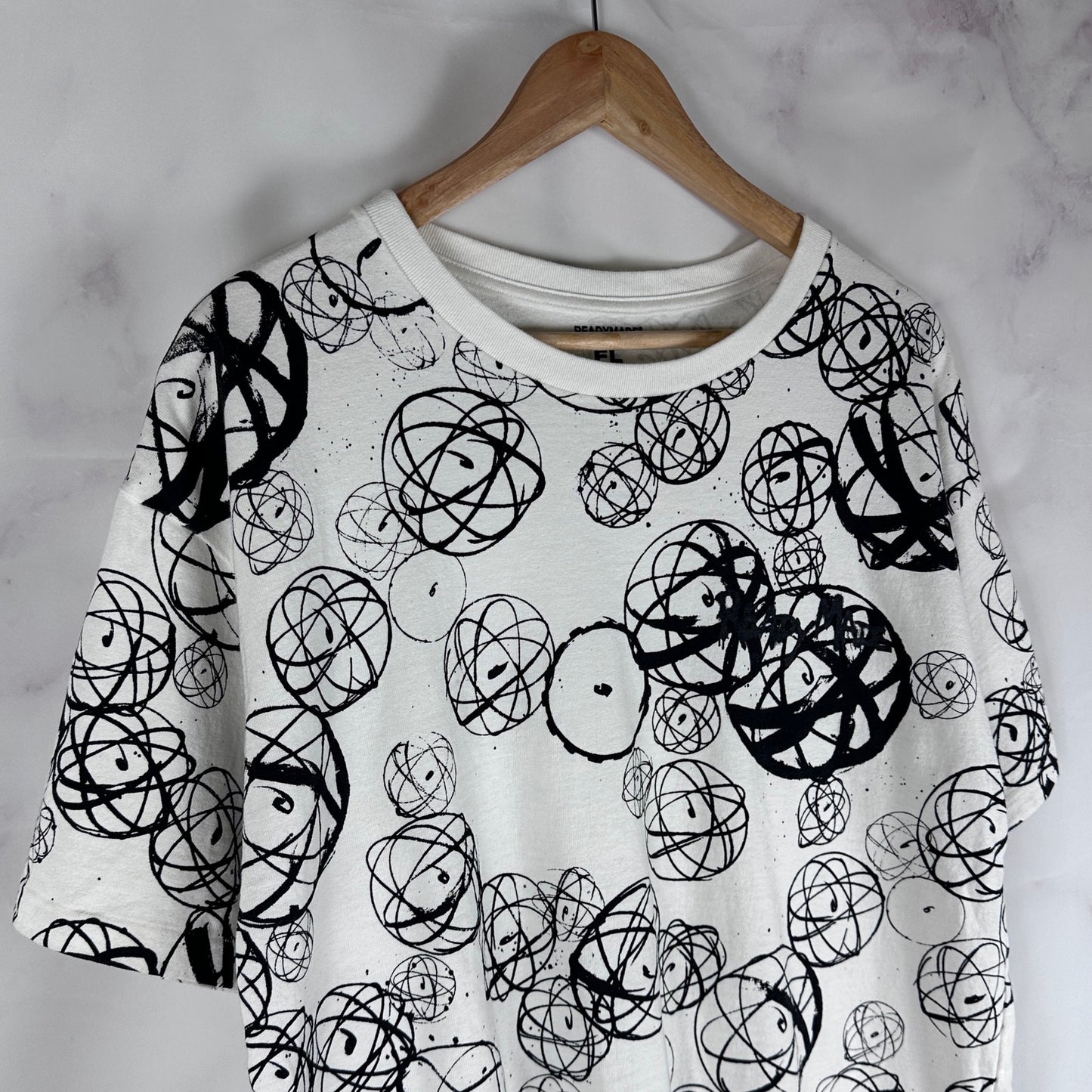 READYMADE x Futura Laboratories x Transfer White All Over Print Tee