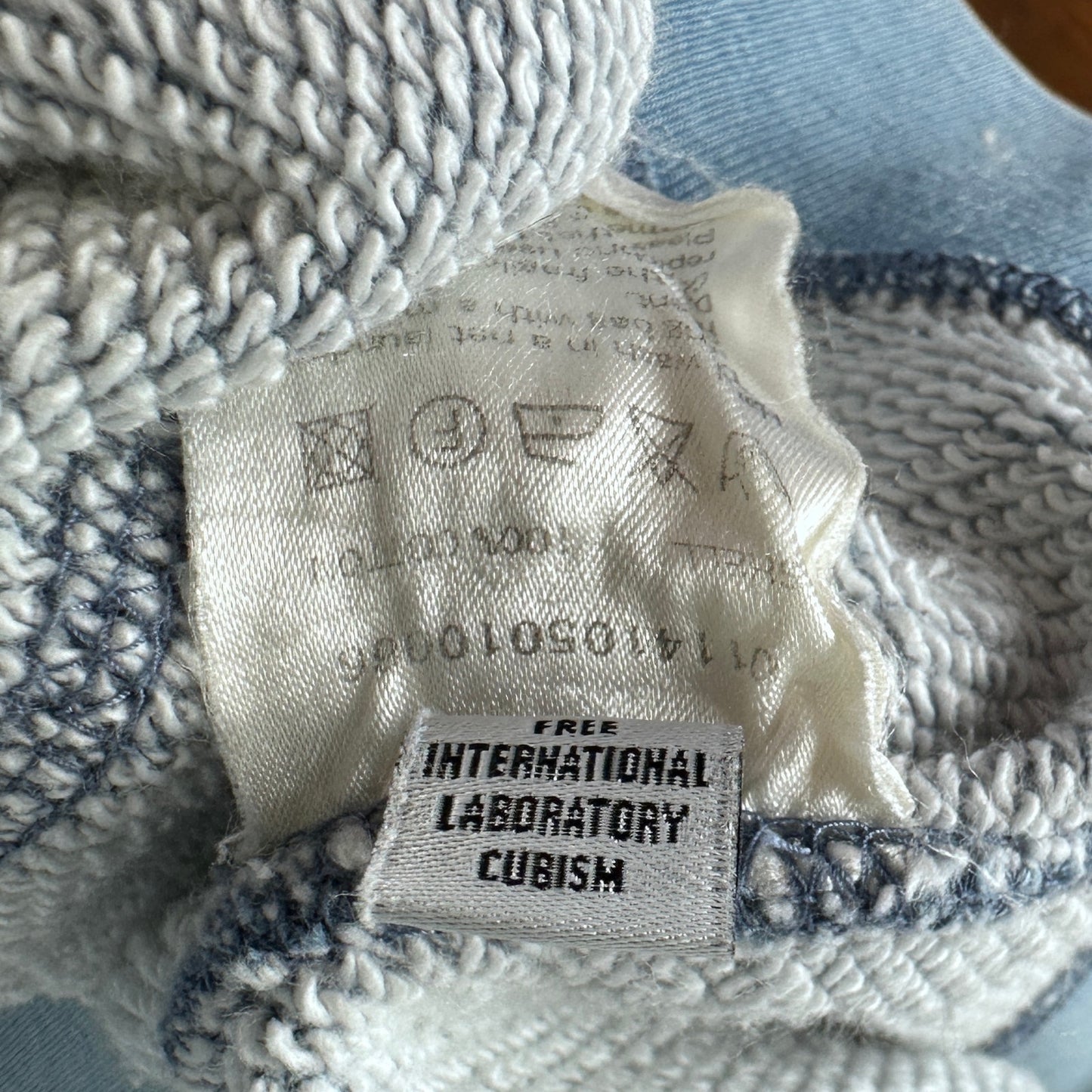 Visvim Artisan Star Blue Zip-Up Hoodie