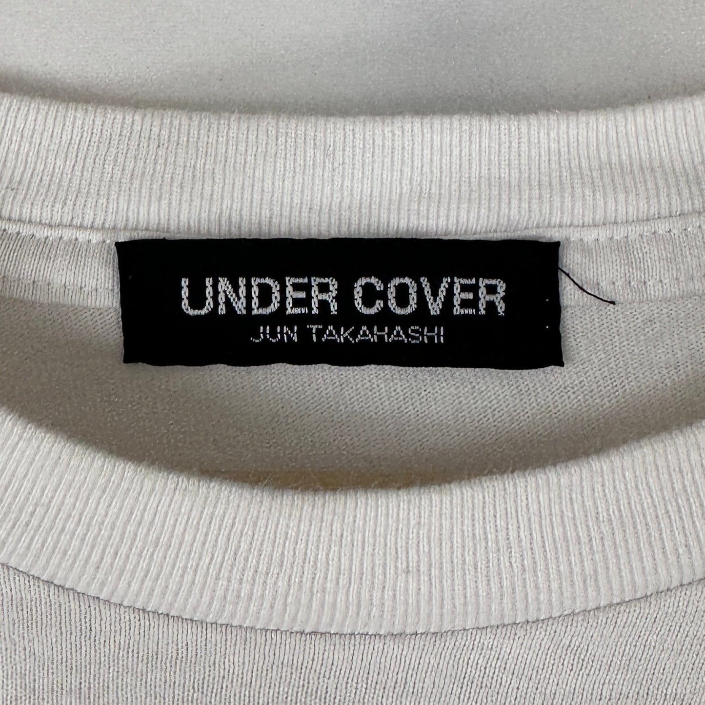 Undercover S/S20 MARS89 White Print Longsleeve