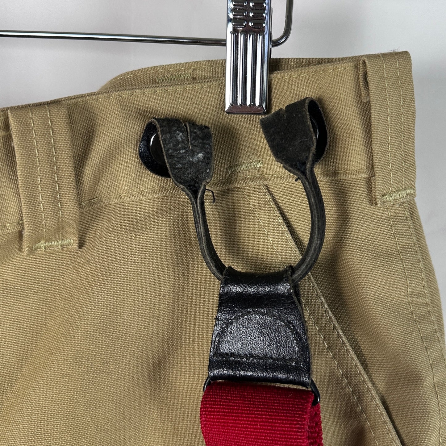 Vintage Filson Tin Cloth Hunting Pants & Suspenders
