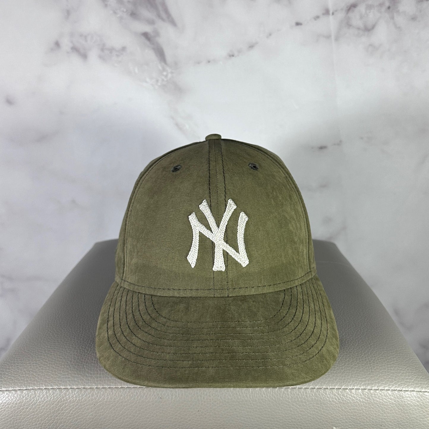 Aime Leon Dore x New York Yankees Olive Fitted Hat