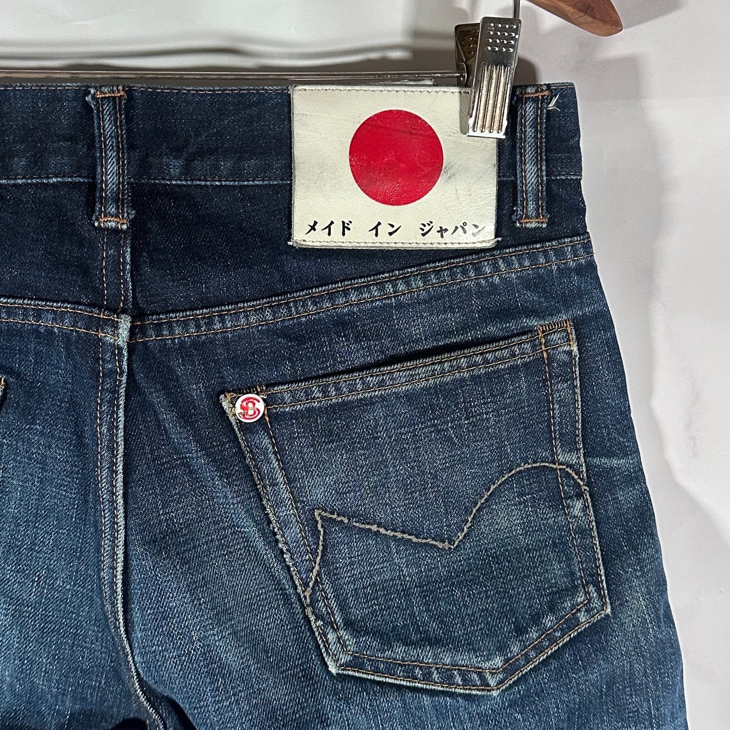 Pherrows Stormy Blue&Co. Indigo Selvedge Denim