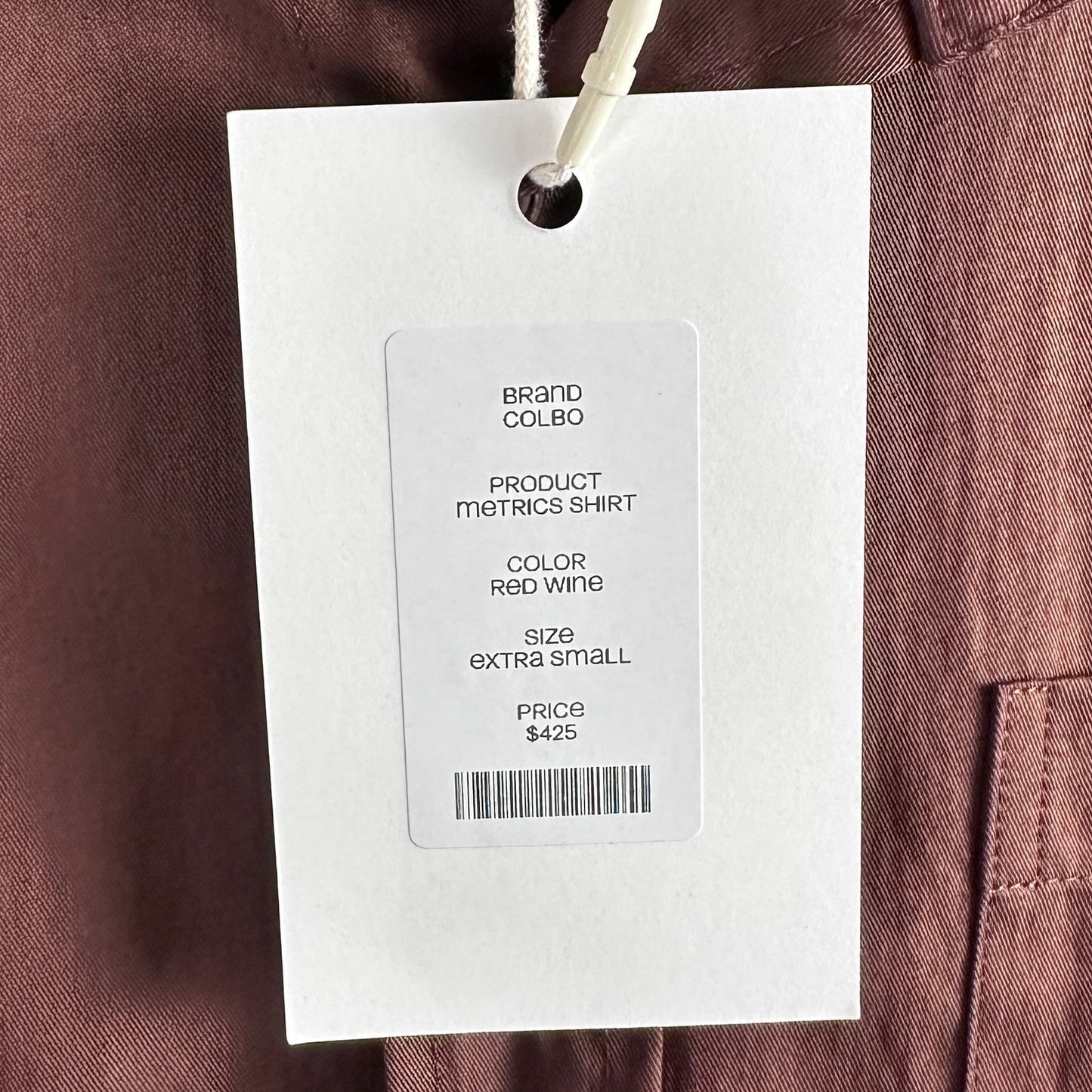 Colbo Red Wine Metrics Shirt