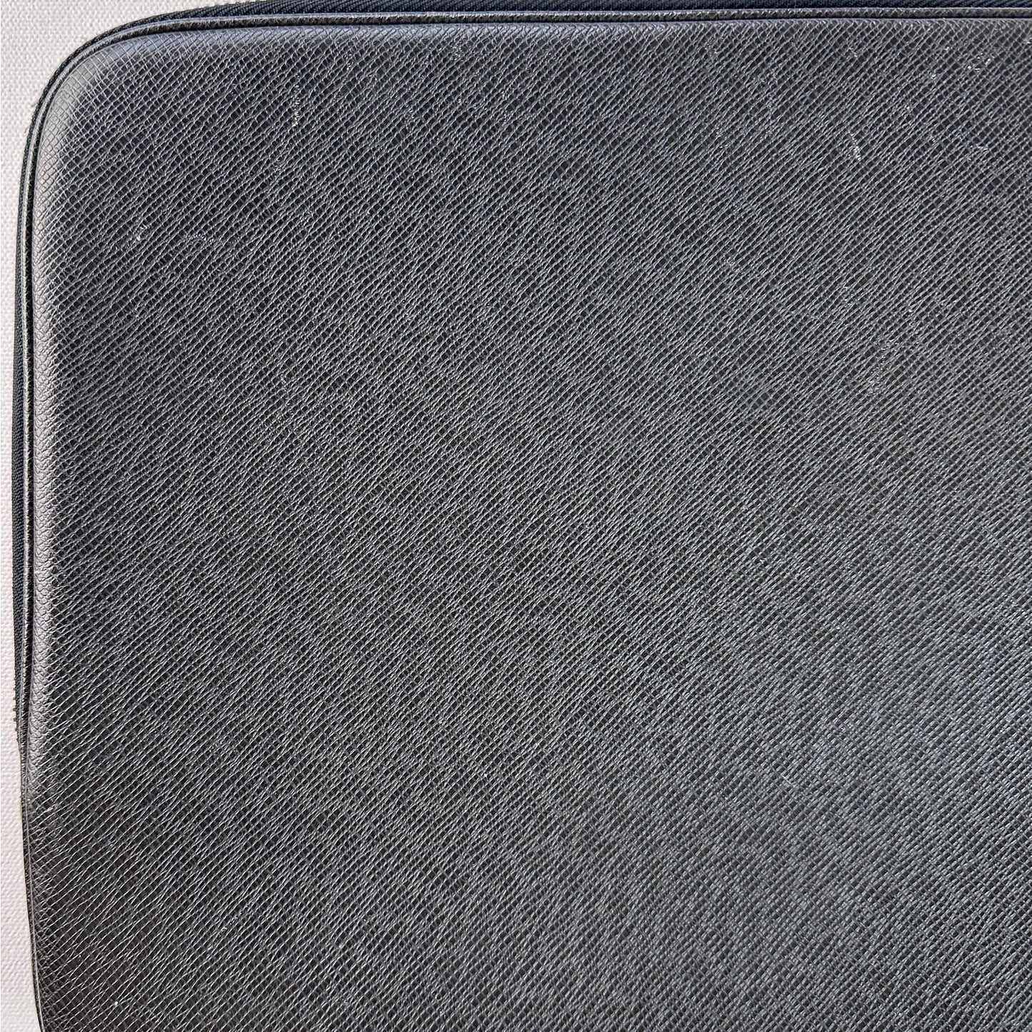 Louis Vuitton Black Leather Computer Case