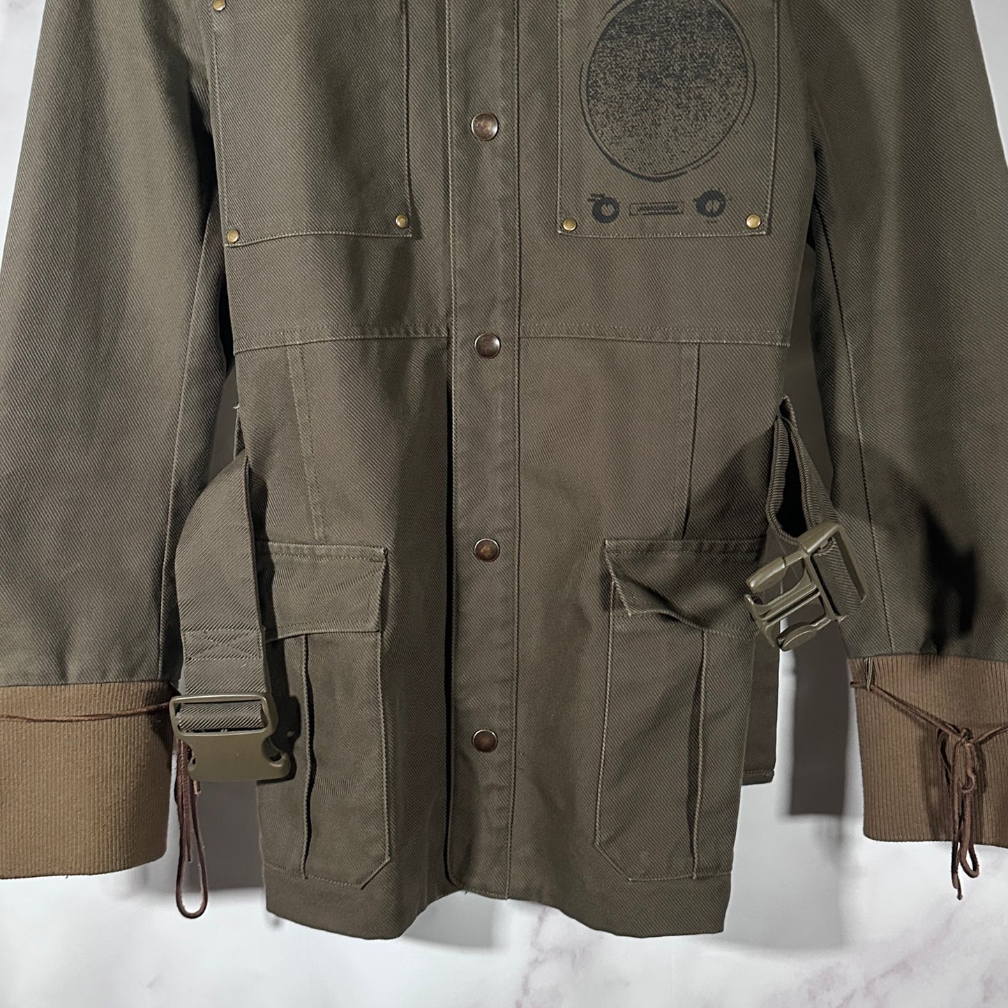 Undercover A/W07 Brown Speaker Military Jacket