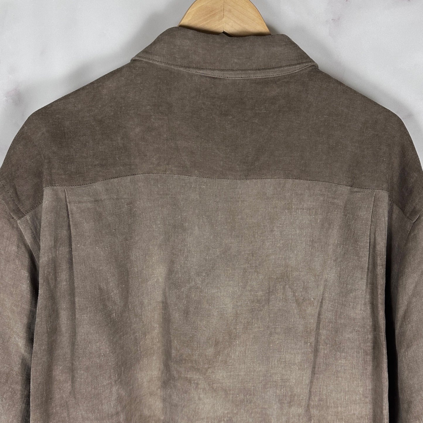 Colbo NYC Linen Greige Wash TK Shirt