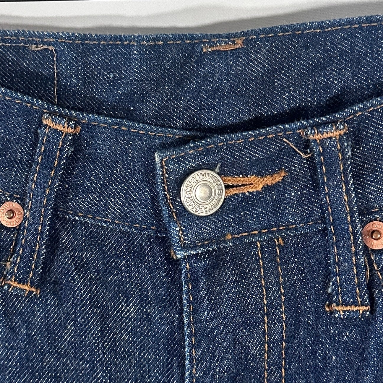Edwin Indigo Bootcut Denim Jeans Lot 1549