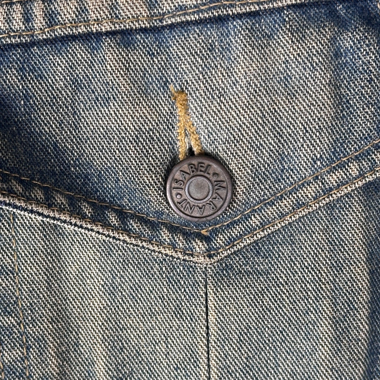 Isabel Marant Acid Wash Denim Jacket