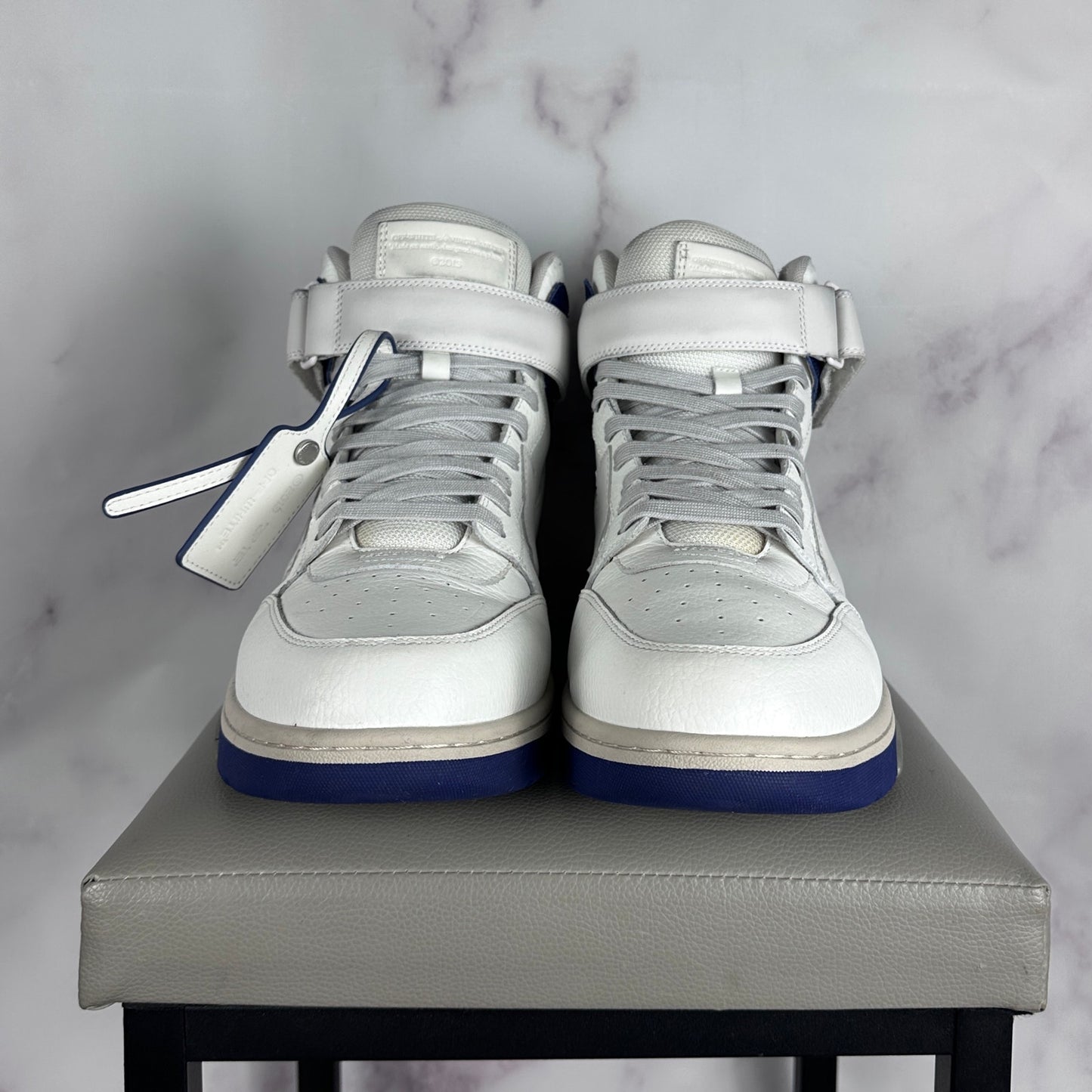 Off-White Out of Office Mid White/Navy Blue