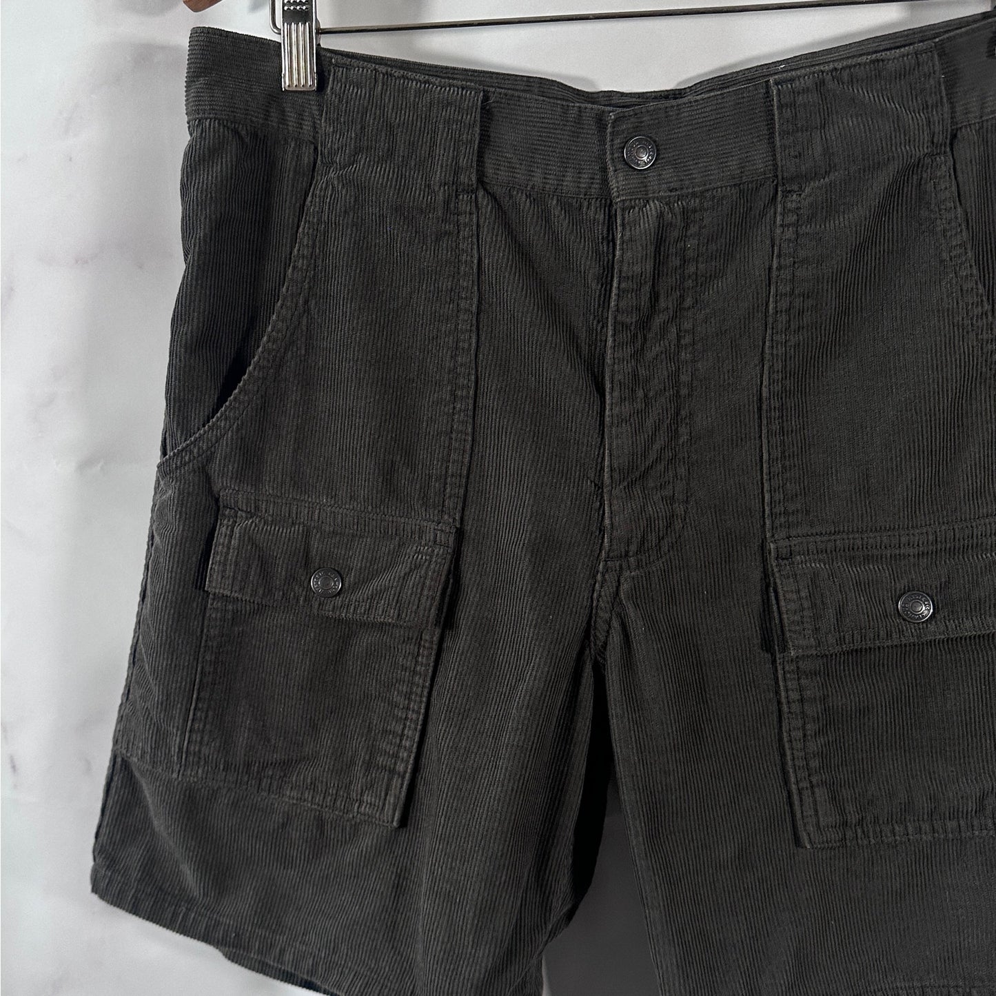 Hysteric Glamour Corduroy Embroidered Cargo Shorts