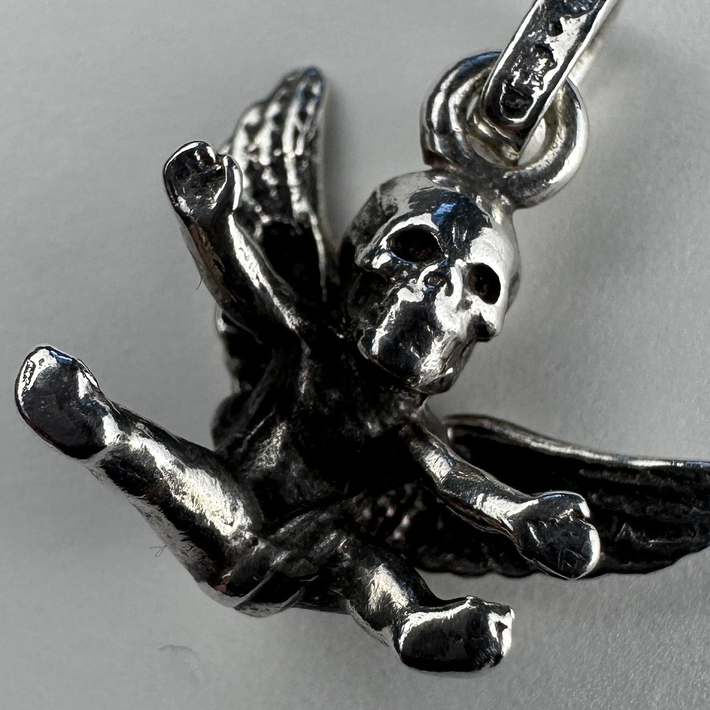 Chrome Hearts Joe Foti Miss Lerlene Tiny Silver Pendant & Chain