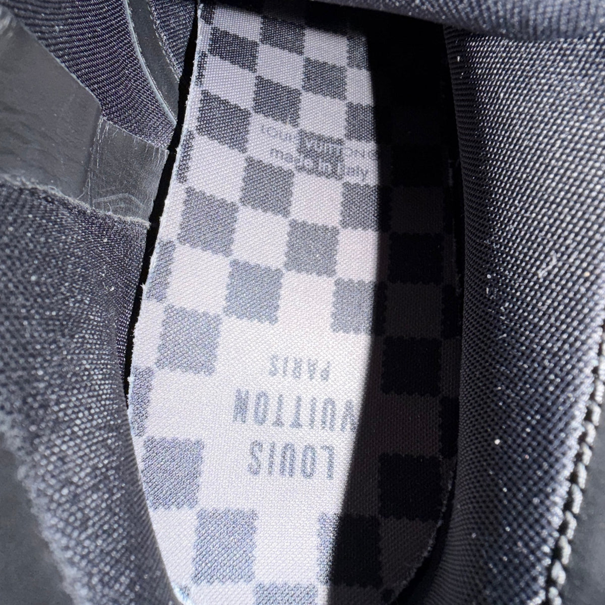 Louis Vuitton x Nigo Oberkampf LV Made Black Leather Ankle Boot