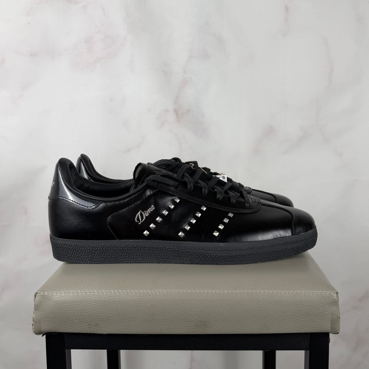 Adidas x Dime Gazelle ADV Black Studded