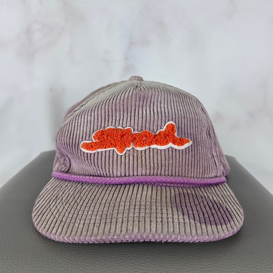 Vintage Sun Faded Pink Corduroy Hat