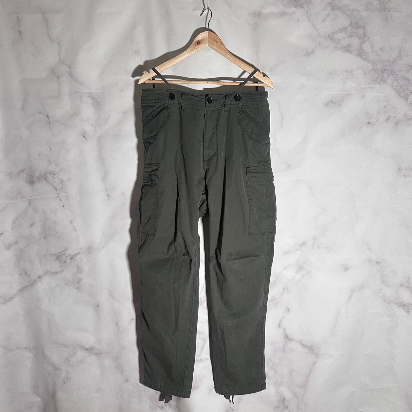Visvim Eiger Green Sample Sanction Cargo Parachute Pant