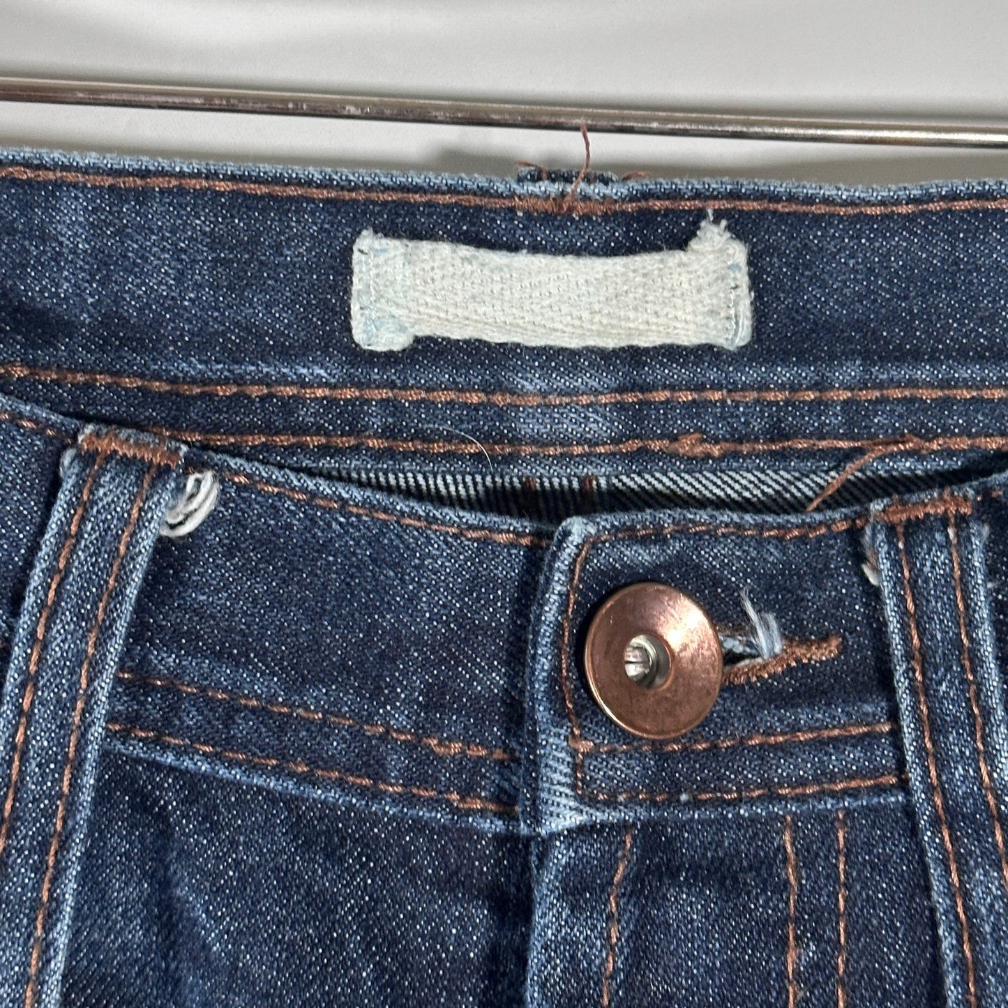 Unbranded Brand UB101 Skinny 14.5oz Indigo Selvedge Denim