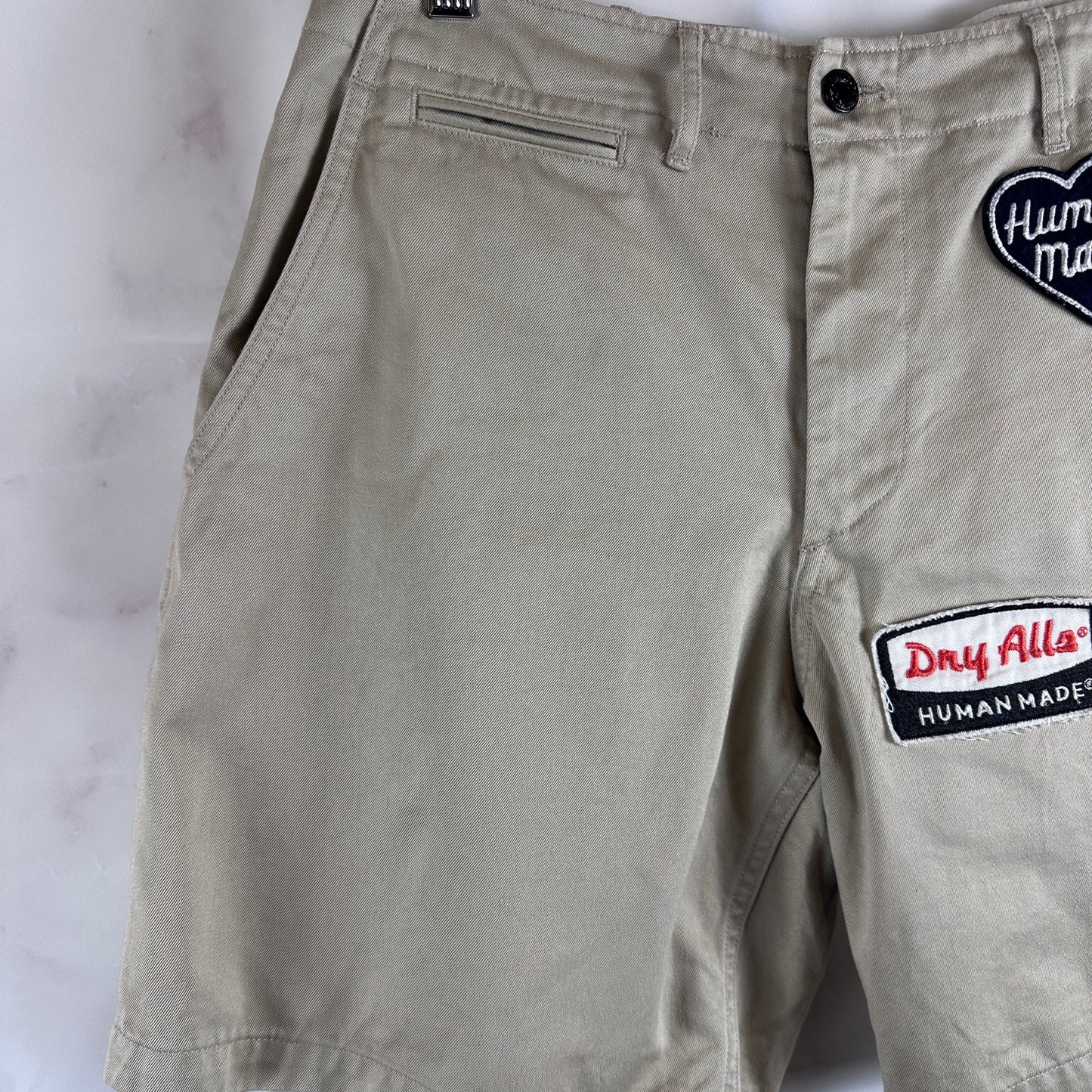 Human Made Military Wappen Chino Patch Shorts