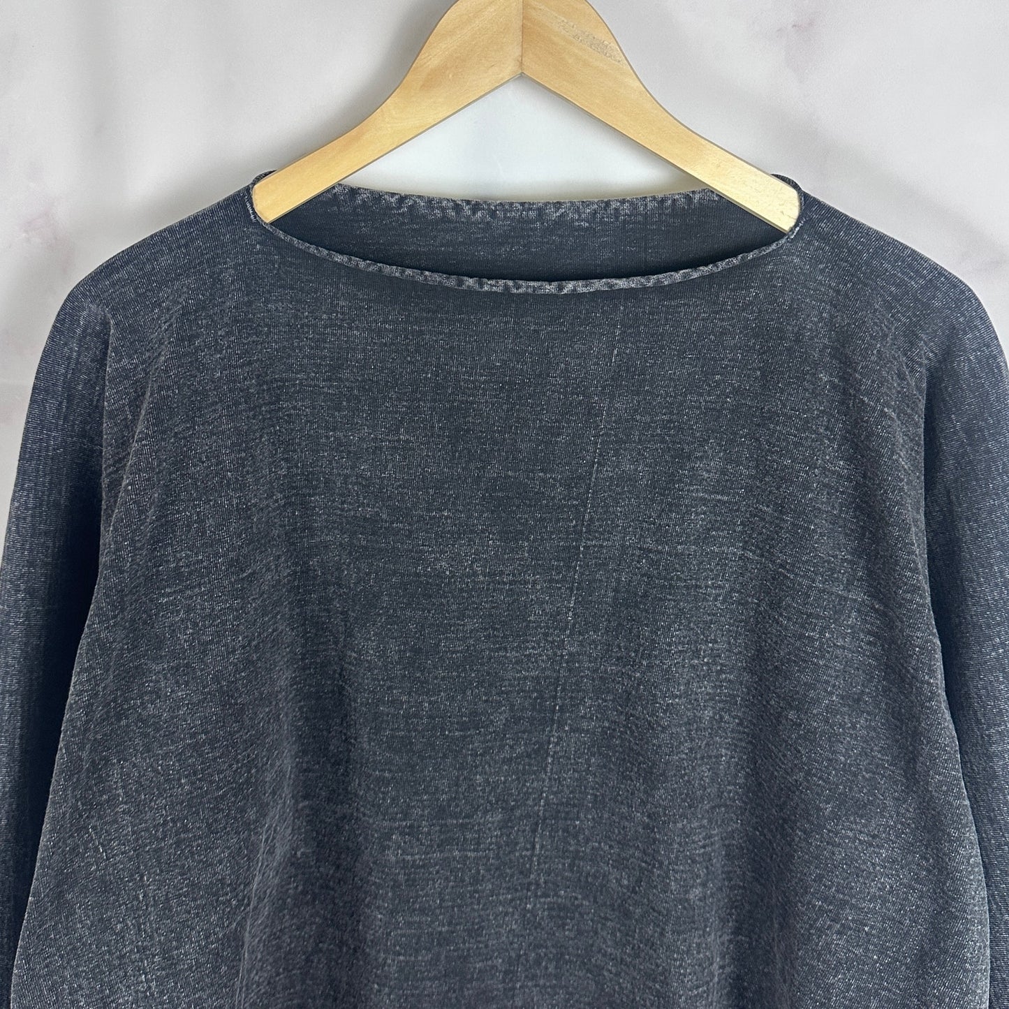 Yeezy Acid Wash Black Box Longsleeve Shirt