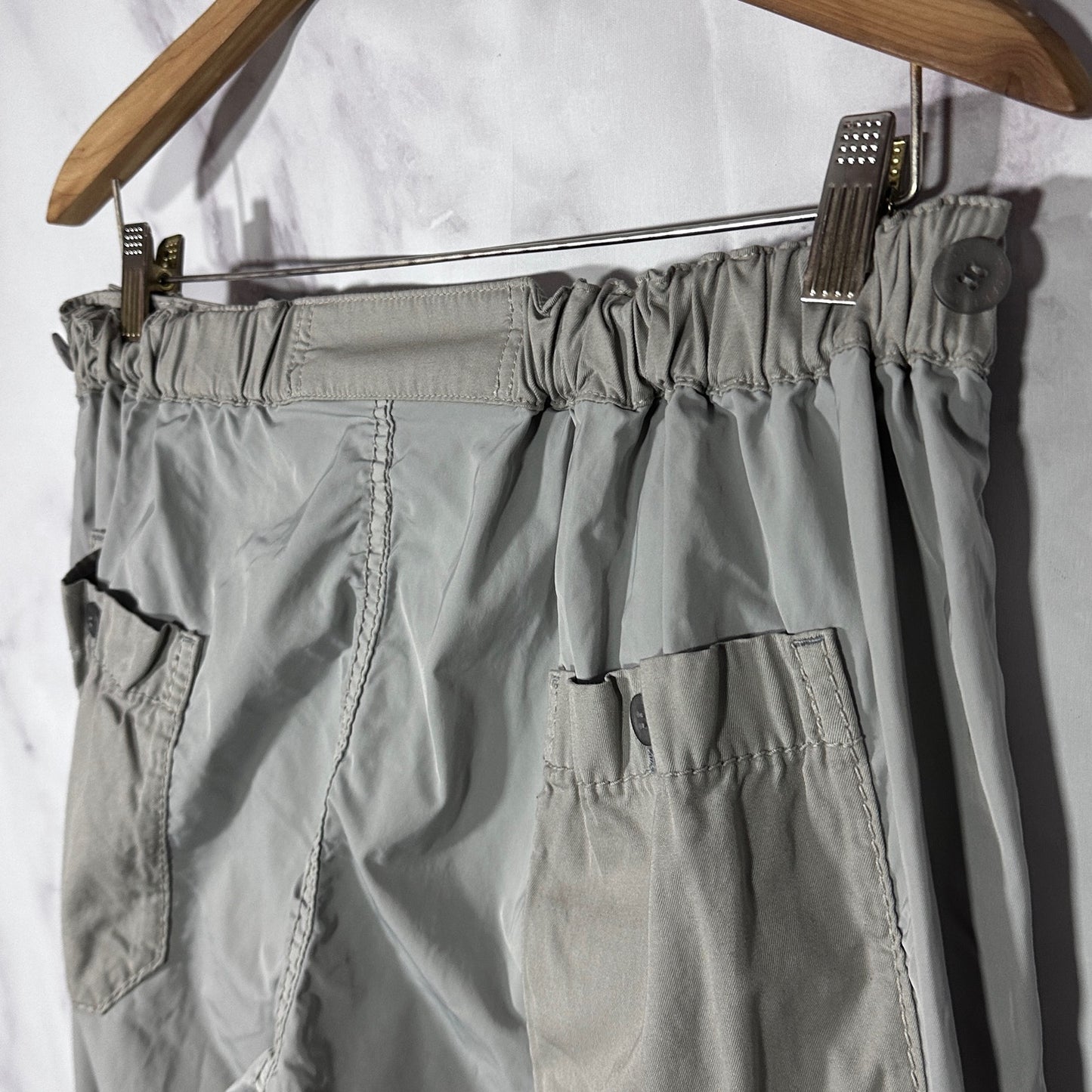 Issey Miyake 2-Tone Zipper Pants