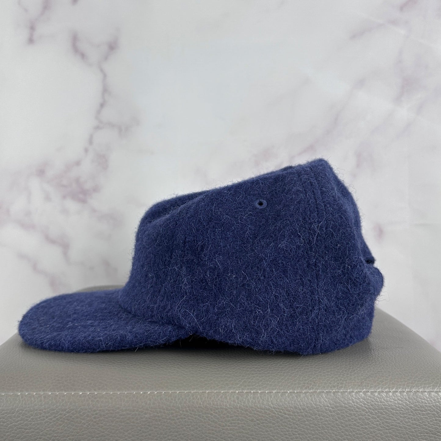 Noah F/W16 Blue Mohair Logo SnapBack