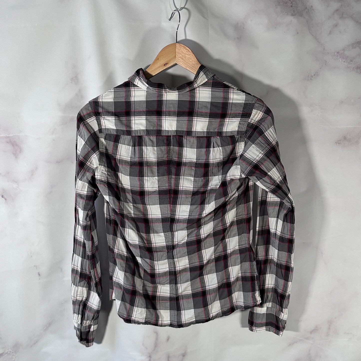 Hysteric Glamour Black/White Plaid Cherry Flannel